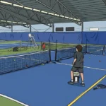 Oly and sara training the kids