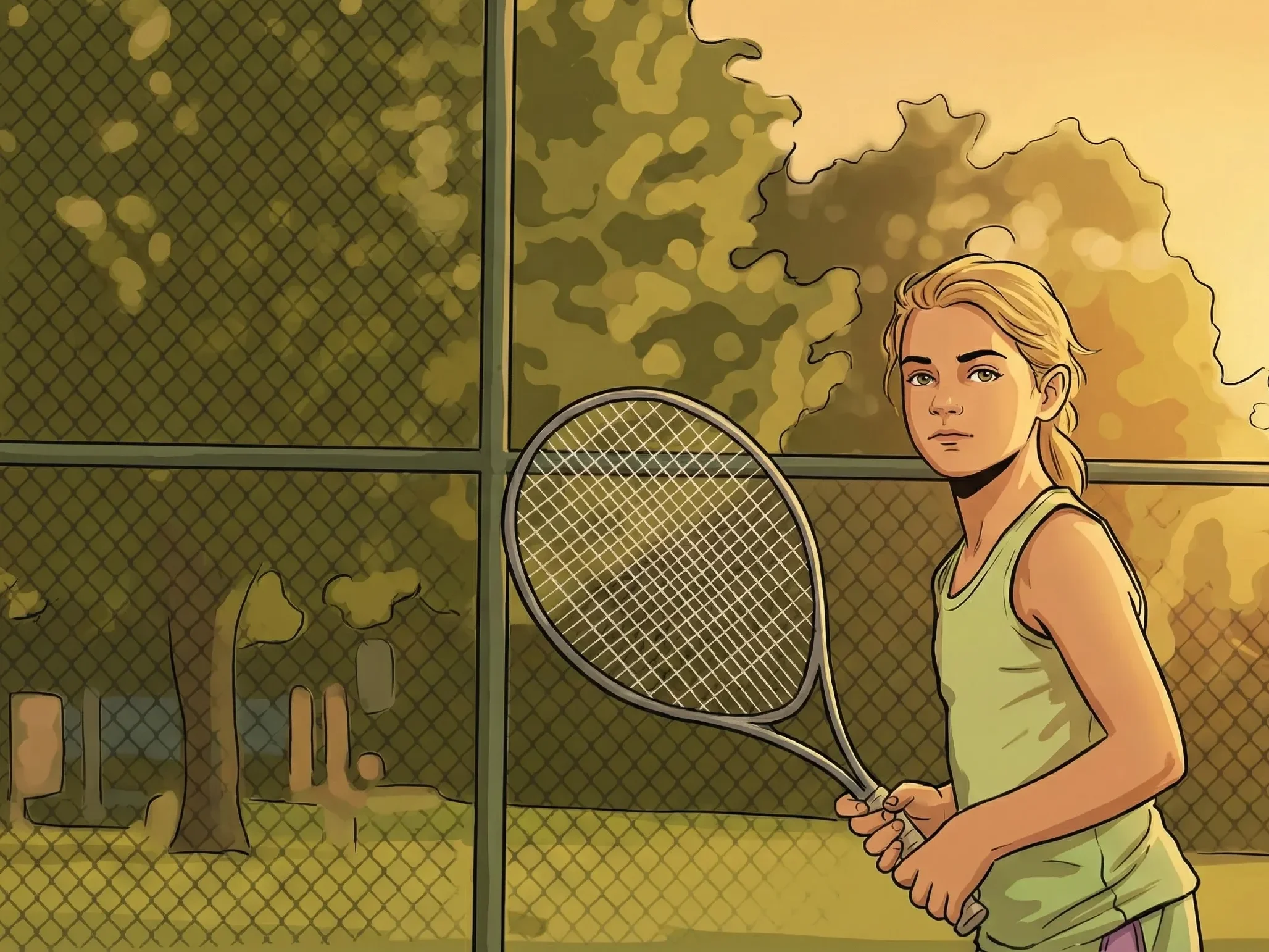 Neolia preparation of the forehand